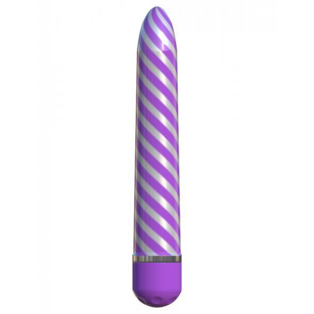 Classix Sweet Swirl Vibrator Purple - Traditional