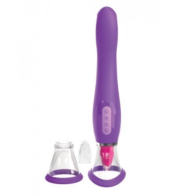 Fantasy For Her Her Ultimate Pleasure Purple Vibrator - G-Spot Vibrators Clit Stimulators