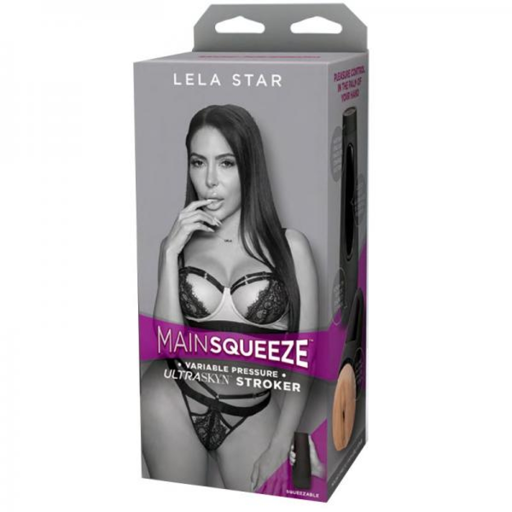 Main Squeeze- Lela Star - Ultraskyn Stroker - Pussy Vanilla - Porn Star Masturbators