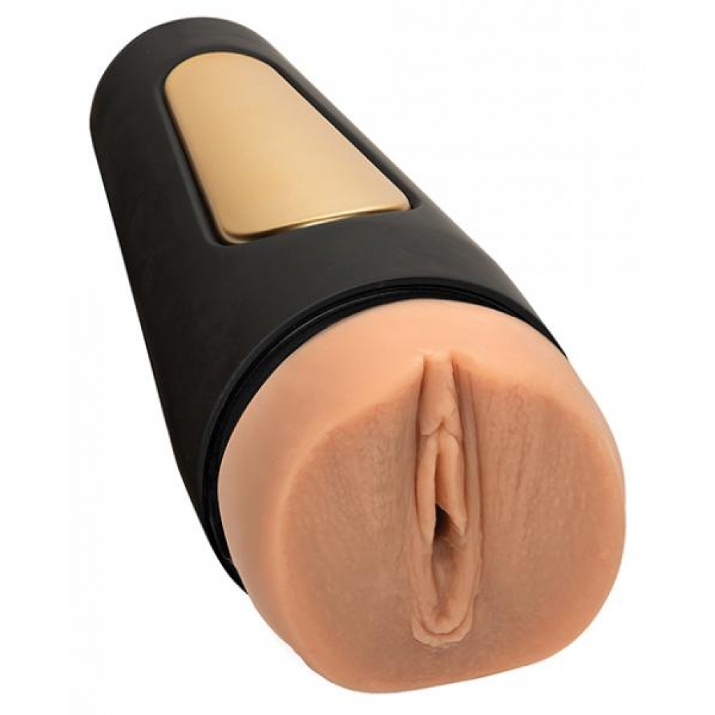 Main Squeeze Endurance Trainer Stroker Pussy Beige - Pocket Pussies