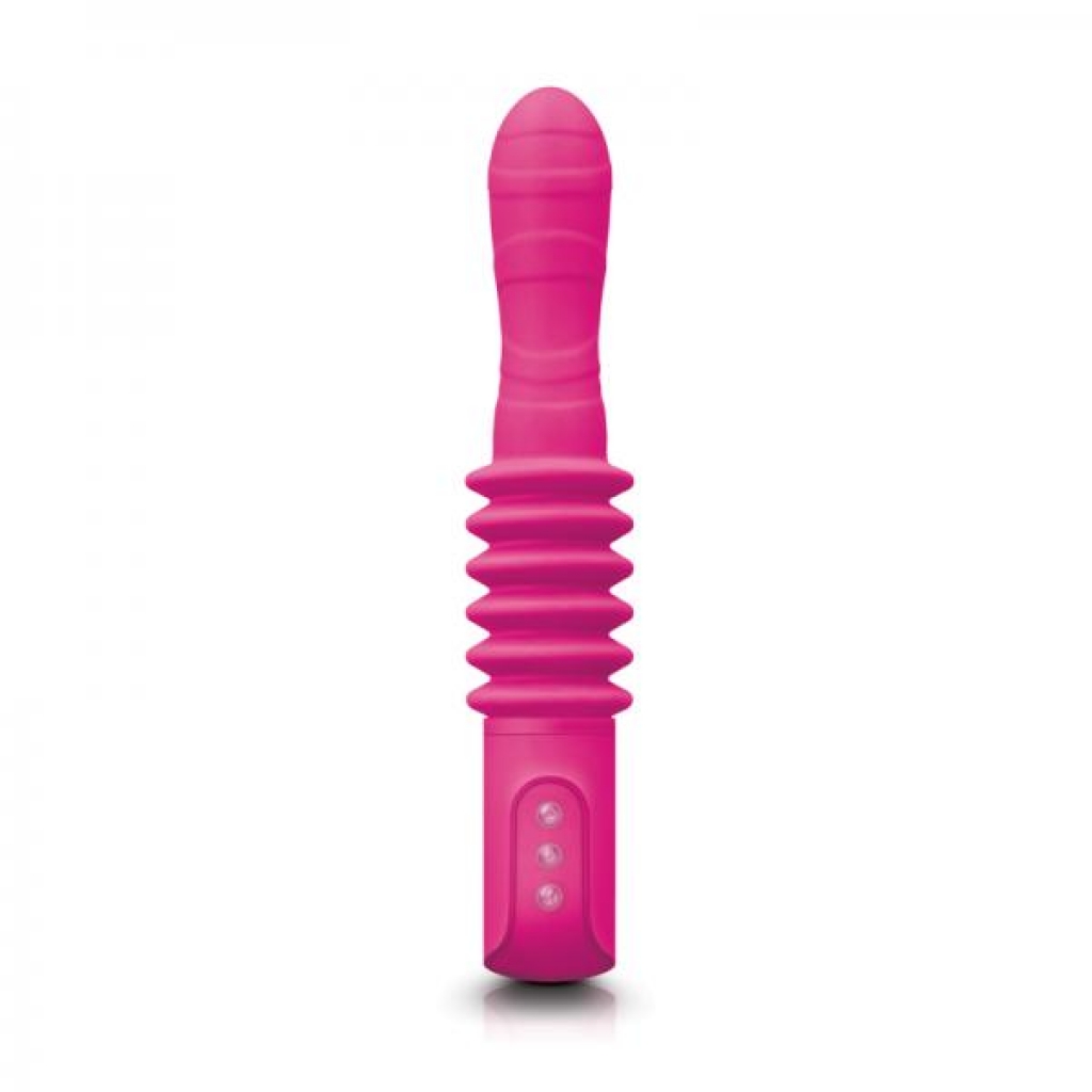 Inya Deep Stroker Pink Thrusting Vibrator - Modern Vibrators