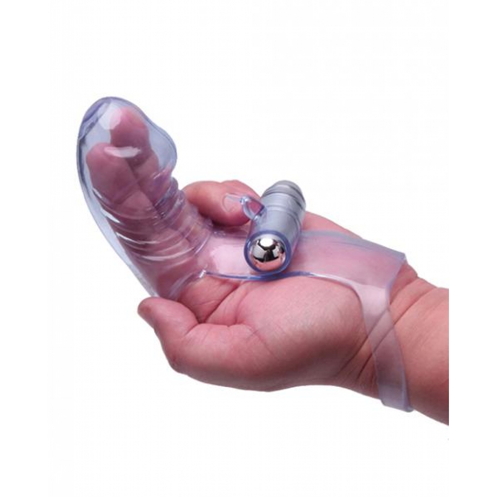 Vibrofinger Phallic Finger Massager Purple - Finger Vibrators