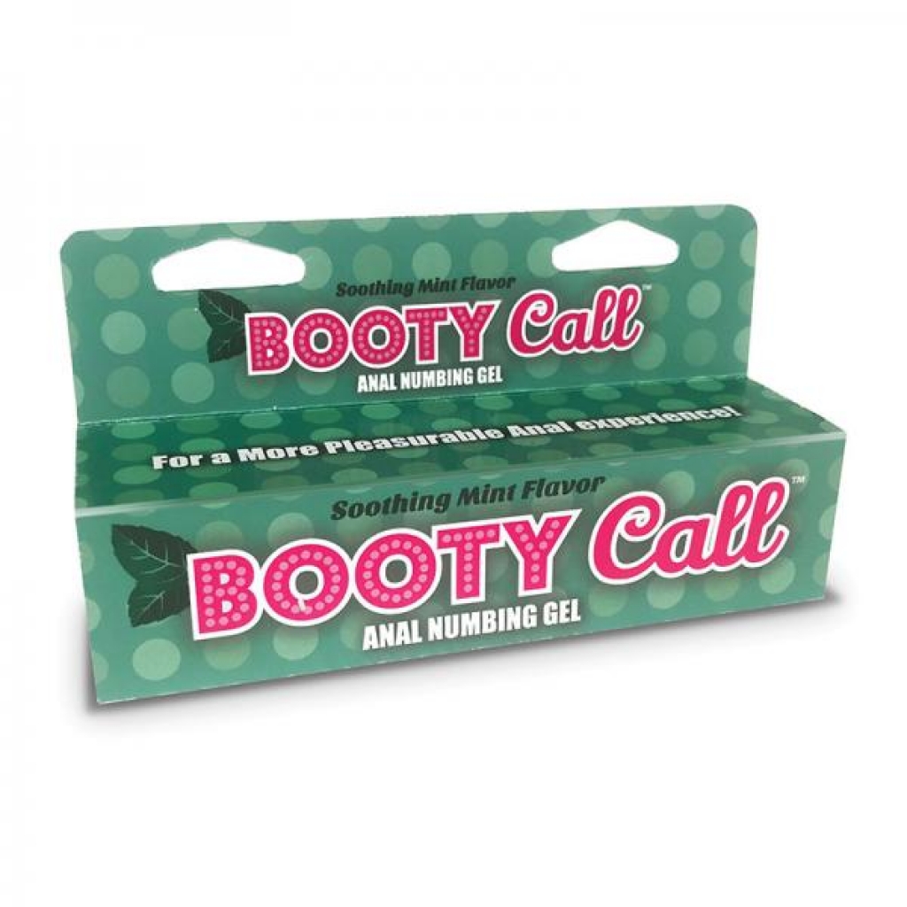 Bootycall, Anal Numbing Gel, Mint - Anal Lubricants