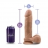 Au Naturel 9.5 Inches Dildo with Suction Cup Mocha Tan - Realistic Dildos & Dongs