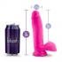 Au Naturel Bold Pleaser 7 inches Dildo Pink - Realistic Dildos & Dongs