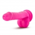 Au Naturel Bold Delight 6 inches Dildo Pink - Realistic Dildos & Dongs