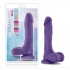 Au Natural Bold Thrill 8.5 inches Dildo Purple - Realistic Dildos & Dongs