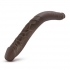 Dr Skin 16 inches Double Dildo Chocolate Brown - Double Dildos