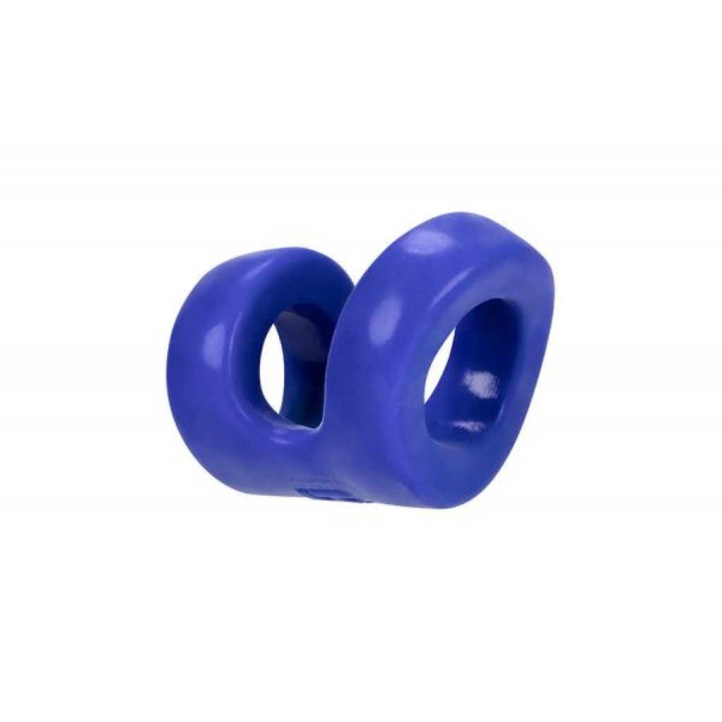 Hunky Junk Connect Cock Ball Tugger Blue - Mens Cock & Ball Gear