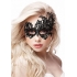 Ouch Royal Lace Mask Black O/S - Sexy Costume Accessories