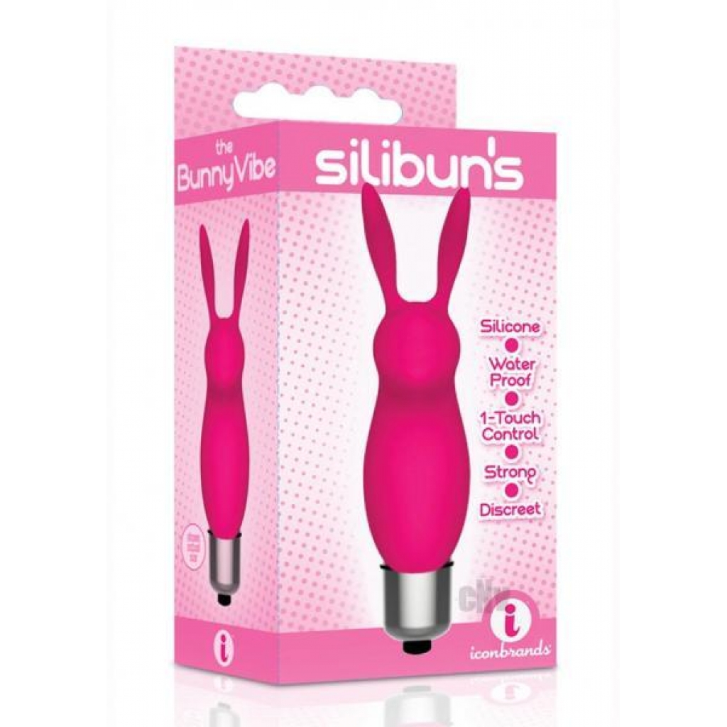Silibuns Bunny Bullet Vibrator Pink - Bullet Vibrators