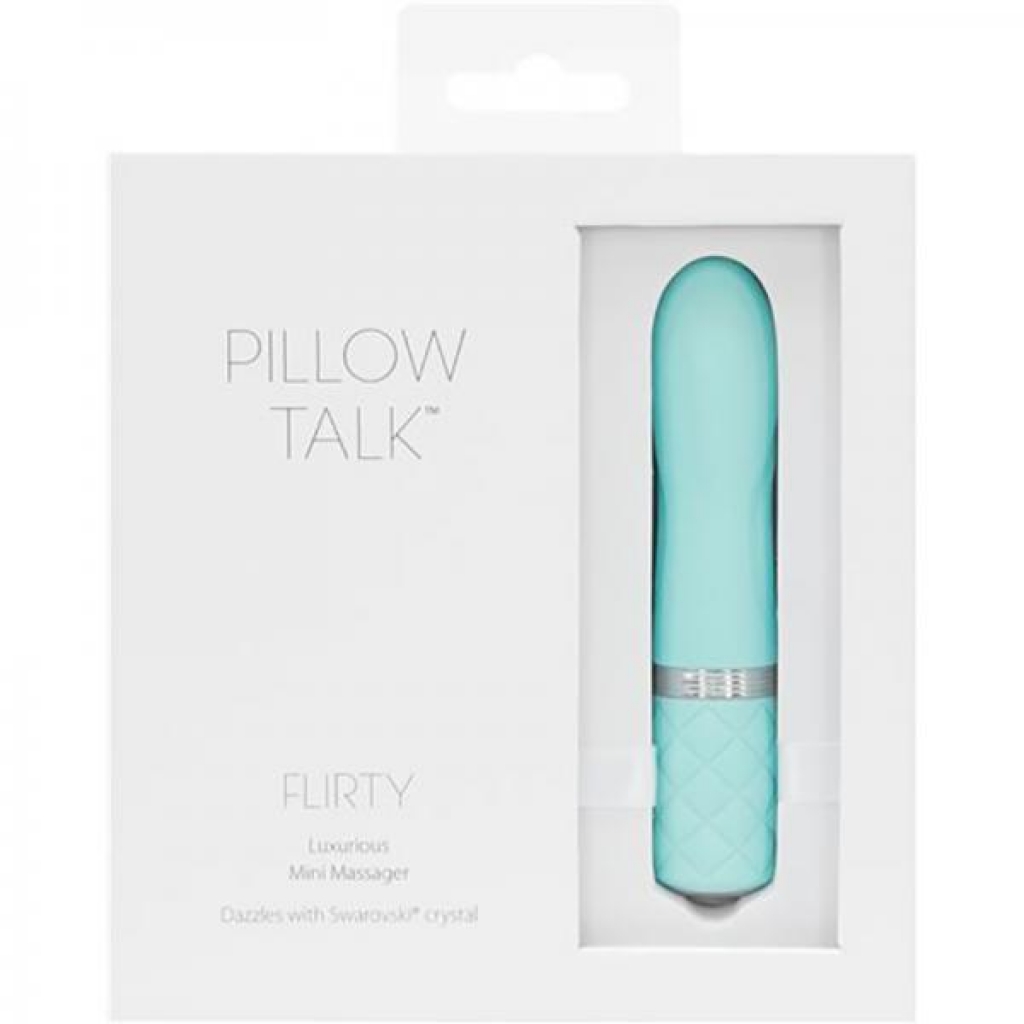 Pillow Talk Flirty Bullet Teal - Bullet Vibrators