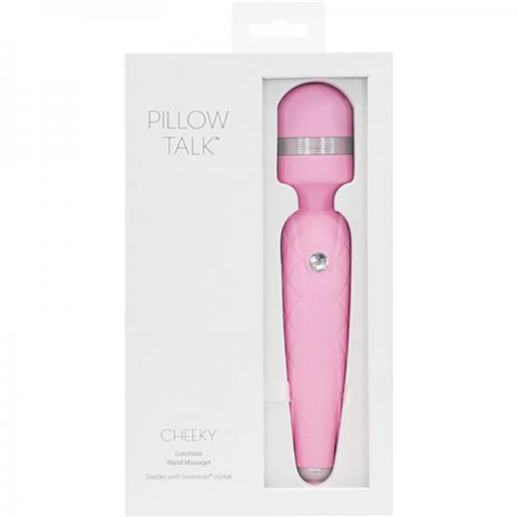 Pillow Talk Cheeky Wand Pink - Body Massagers