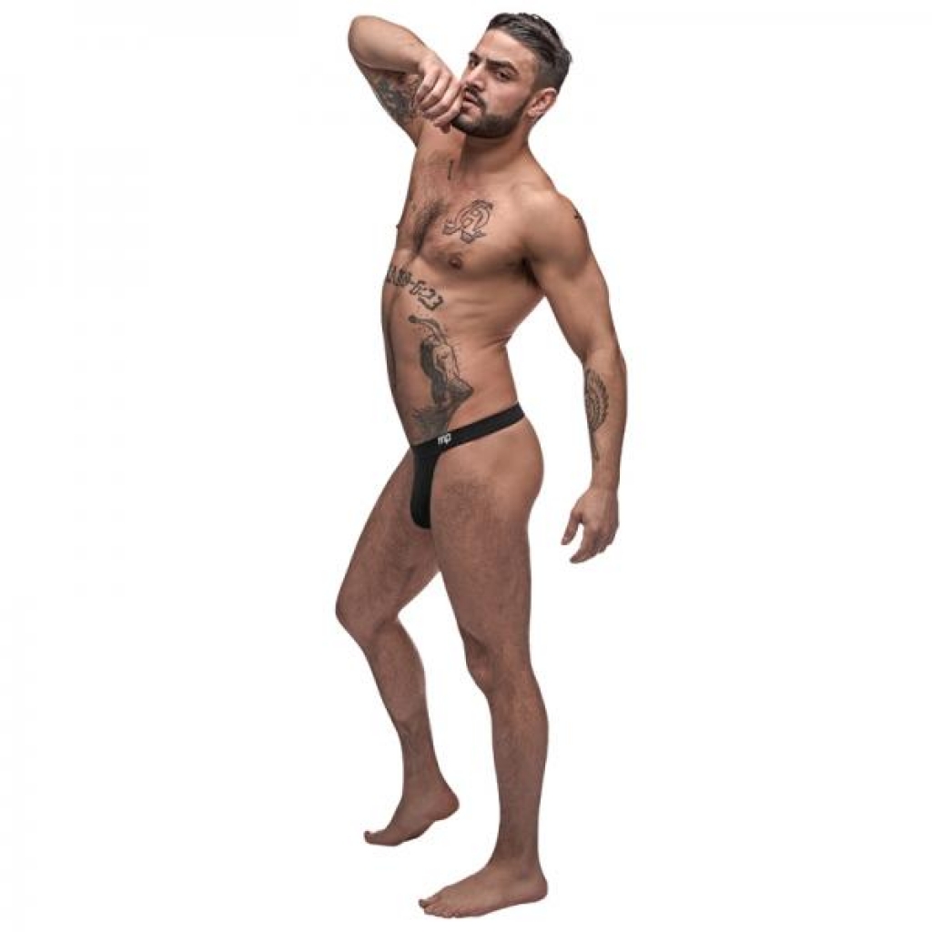 Male Power Pure Comfort Modal Sport Jock Black Sm - Mens Underwear