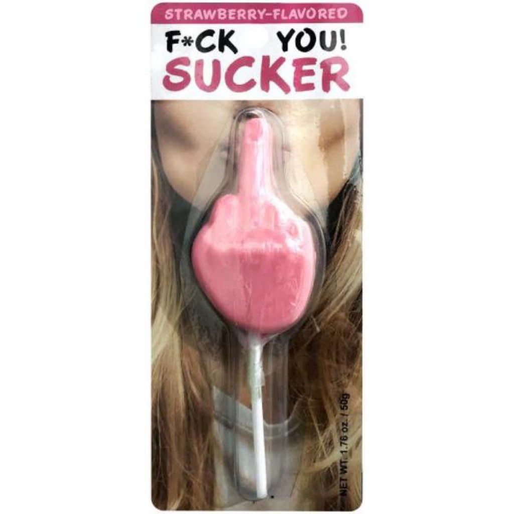 F*ck You Sucker Strawberry - Adult Candy and Erotic Foods