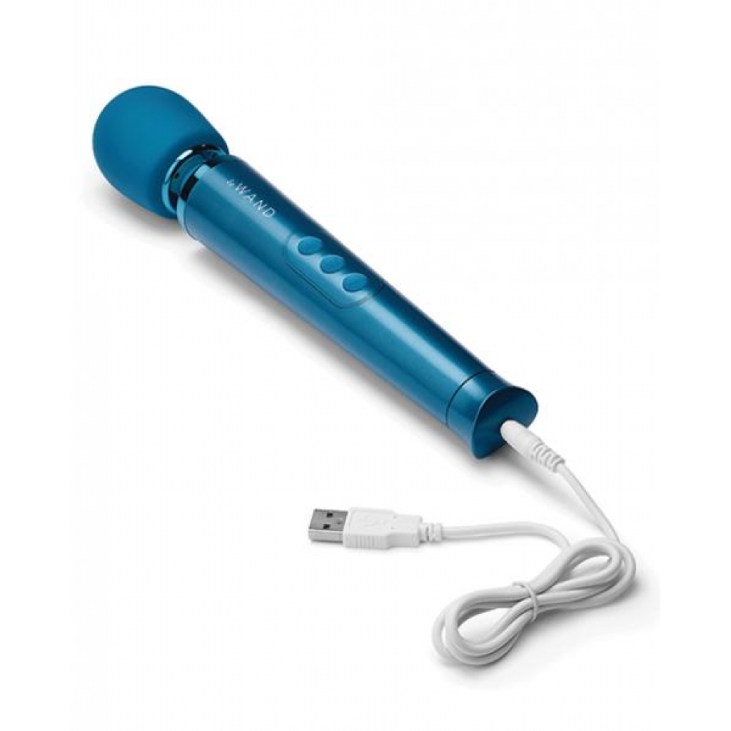 Le Wand Petite Blue Rechargeable Massager - Body Massagers