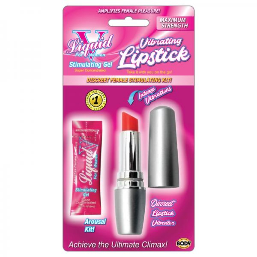 Liquid V Vibrating Lipstick Kit - Kits & Sleeves