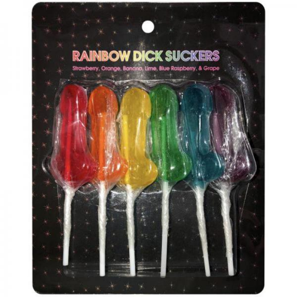 Rainbow Dick Suckerrs - Adult Candy and Erotic Foods