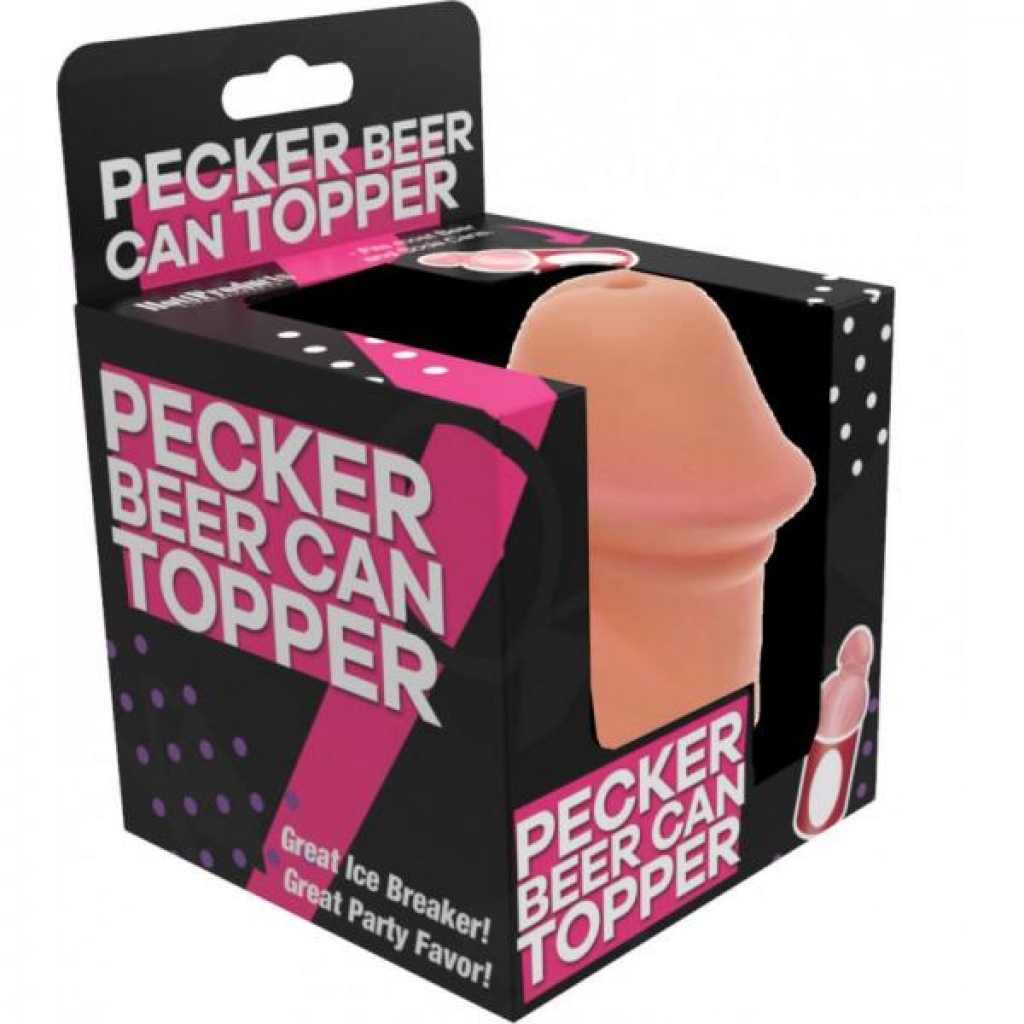 Pecker Beer Can Topper - Gag & Joke Gifts