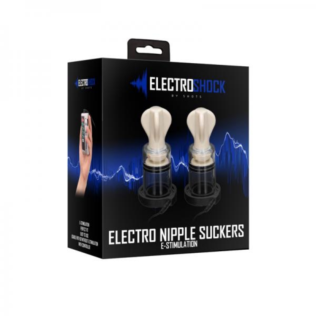 Electro Nipple Twisters - White - Electrostimulation
