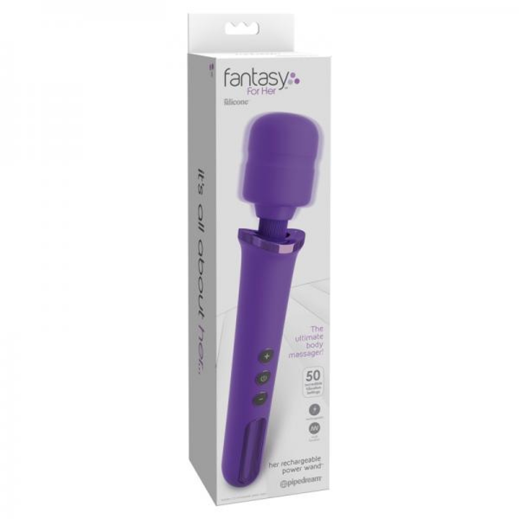 Fantasy For Her Her Rechargeable Power Wand - Body Massagers
