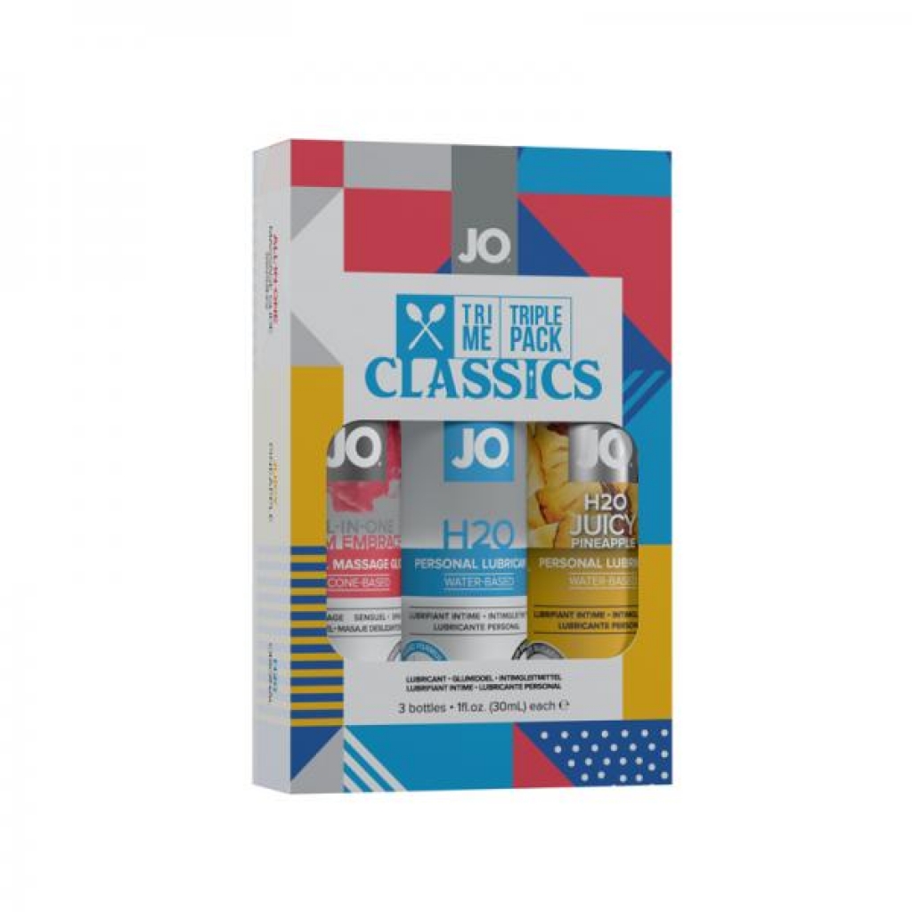 Jo Limited Edition - Tri-me Triple Pack - Classics - Lubricants