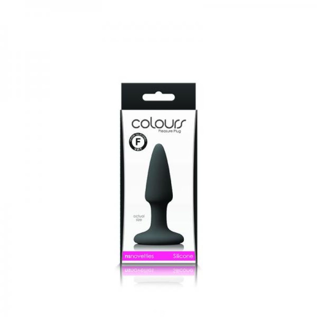 Colors Pleasures Mini Plug Black - Anal Plugs