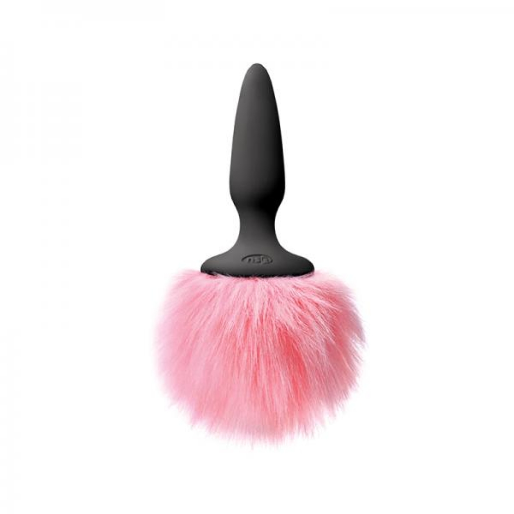 Bunny Tails Mini Pink Fur - Anal Plugs