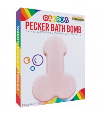 Rainbow Pecker Bath Bomb - Bath & Shower