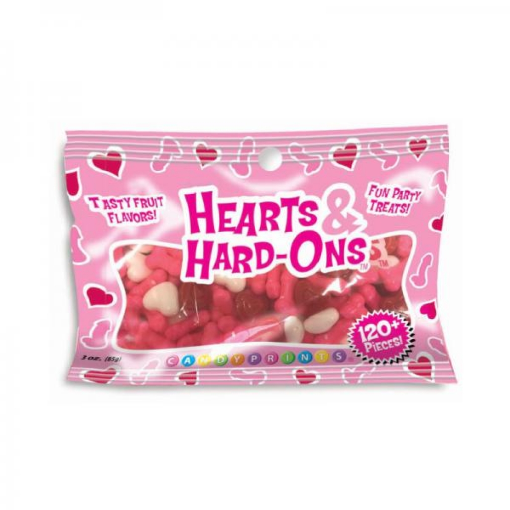 Hearts And Hard Ons 3 Oz Bag - Adult Candy and Erotic Foods
