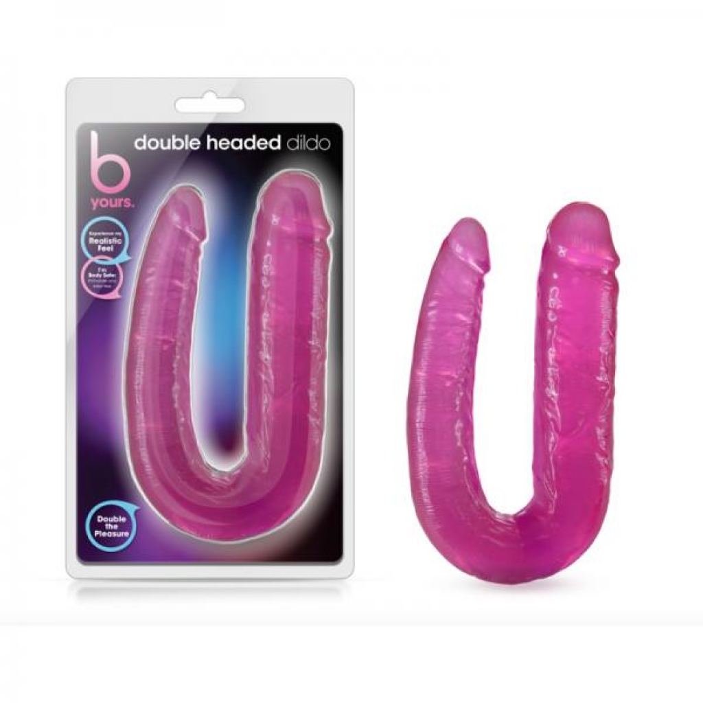 B Yours Double Headed Dildo Pink - Double Dildos