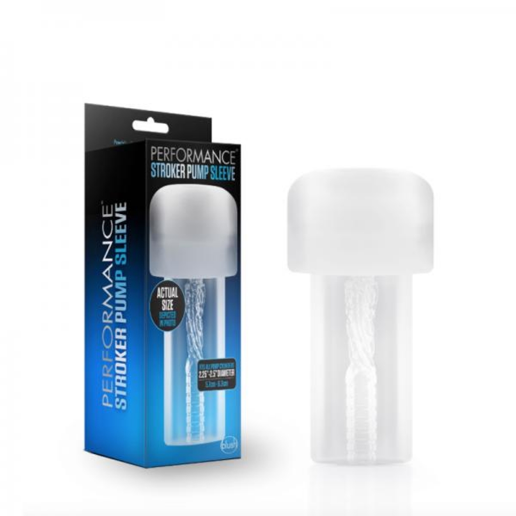 Performance - Stroker Pump Sleeve - Clear - Penis Pump Accessories