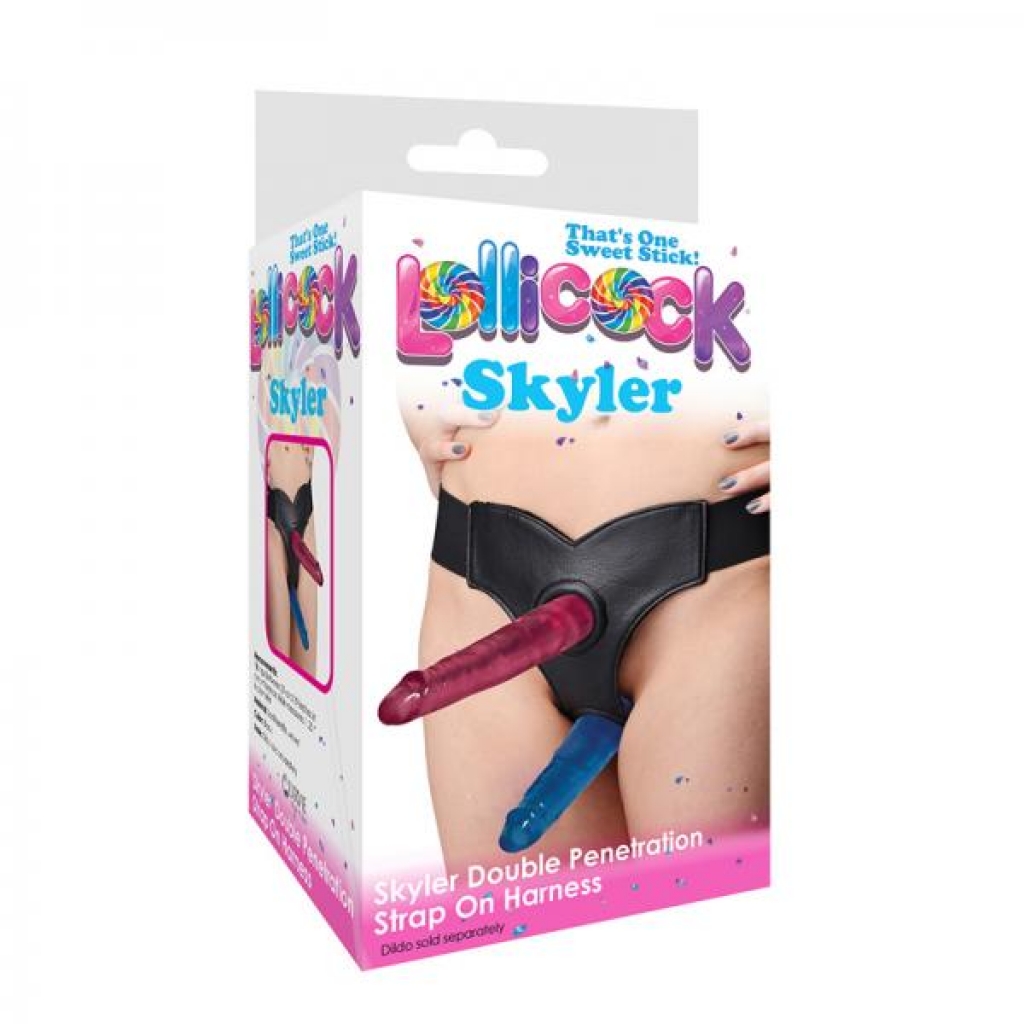 Lollicock Double Dong Skyler Harness With Dongs - Harnesses