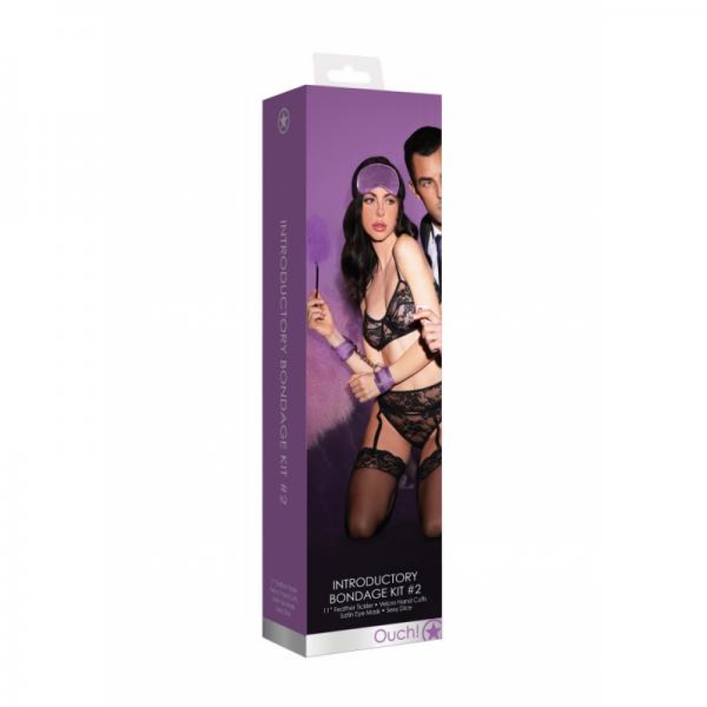 Ouch! - Introductory Bondage Kit #2 - Purple - BDSM Kits