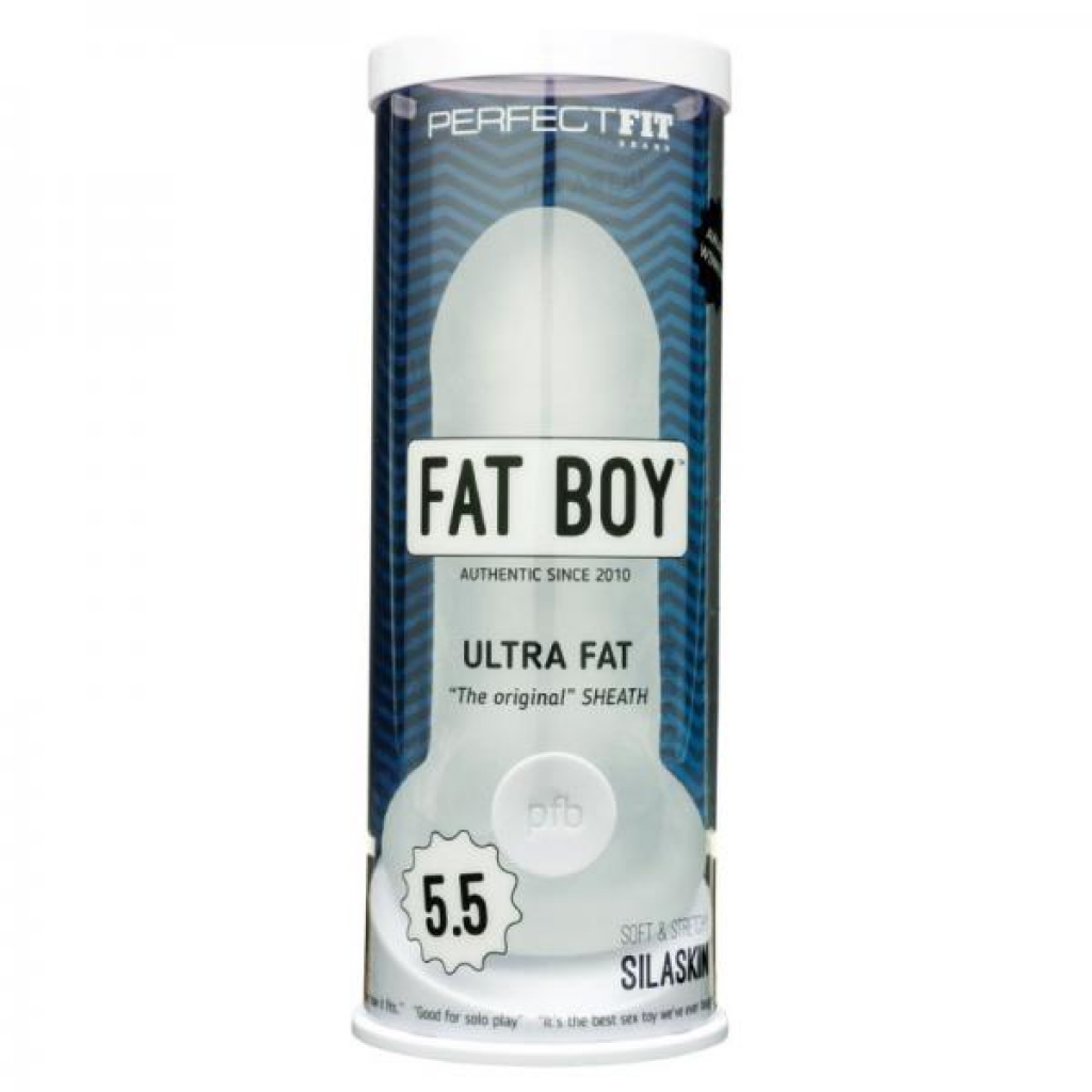 Fat Boy Ultra Fat Sleeve Clear - Penis Sleeves & Enhancers