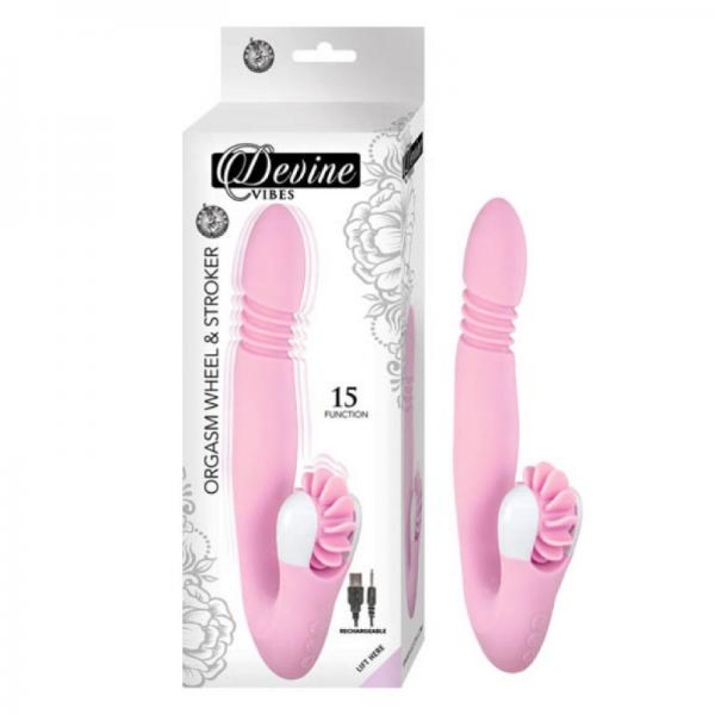 Devine Vibes Orgasm Wheel & Stroker-pink - Rabbit Vibrators