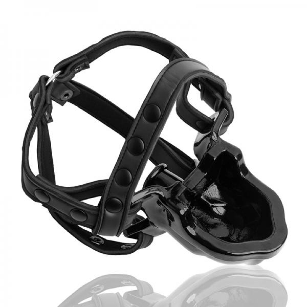 Watersport Strap-on Gag, Black - Ball Gags