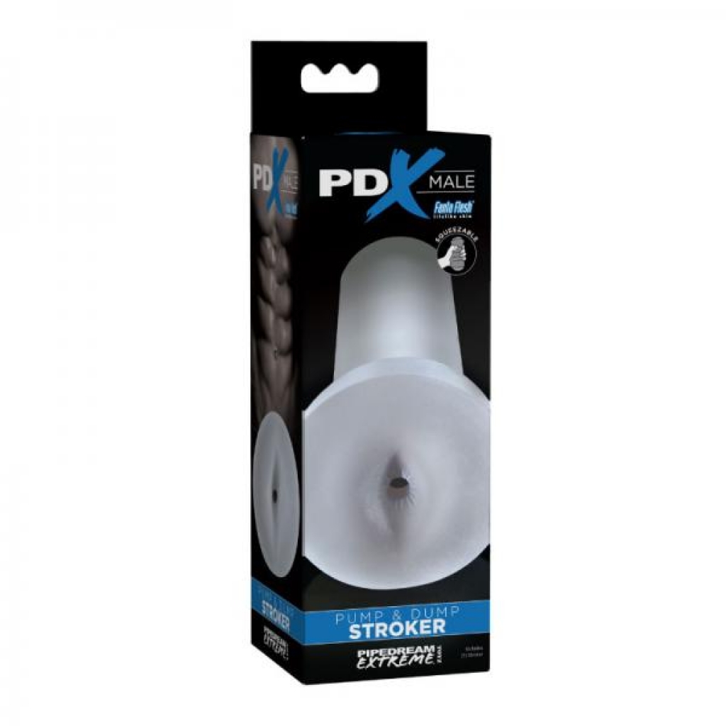 Pdx Male Pump & Dump Stroker (clear) - Masturbation Sleeves