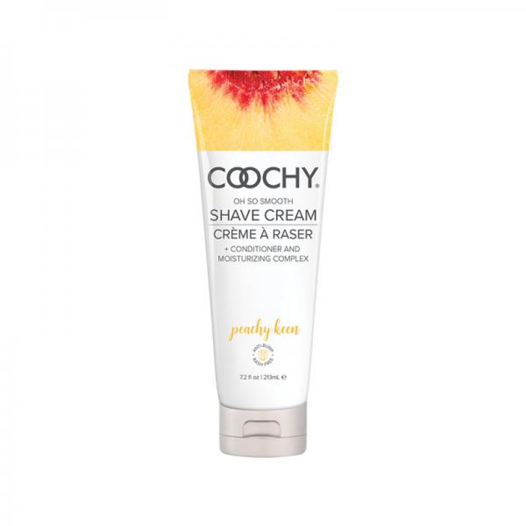Coochy Shave Cream Peachy Keen 7.2 Fl.oz - Shaving & Intimate Care