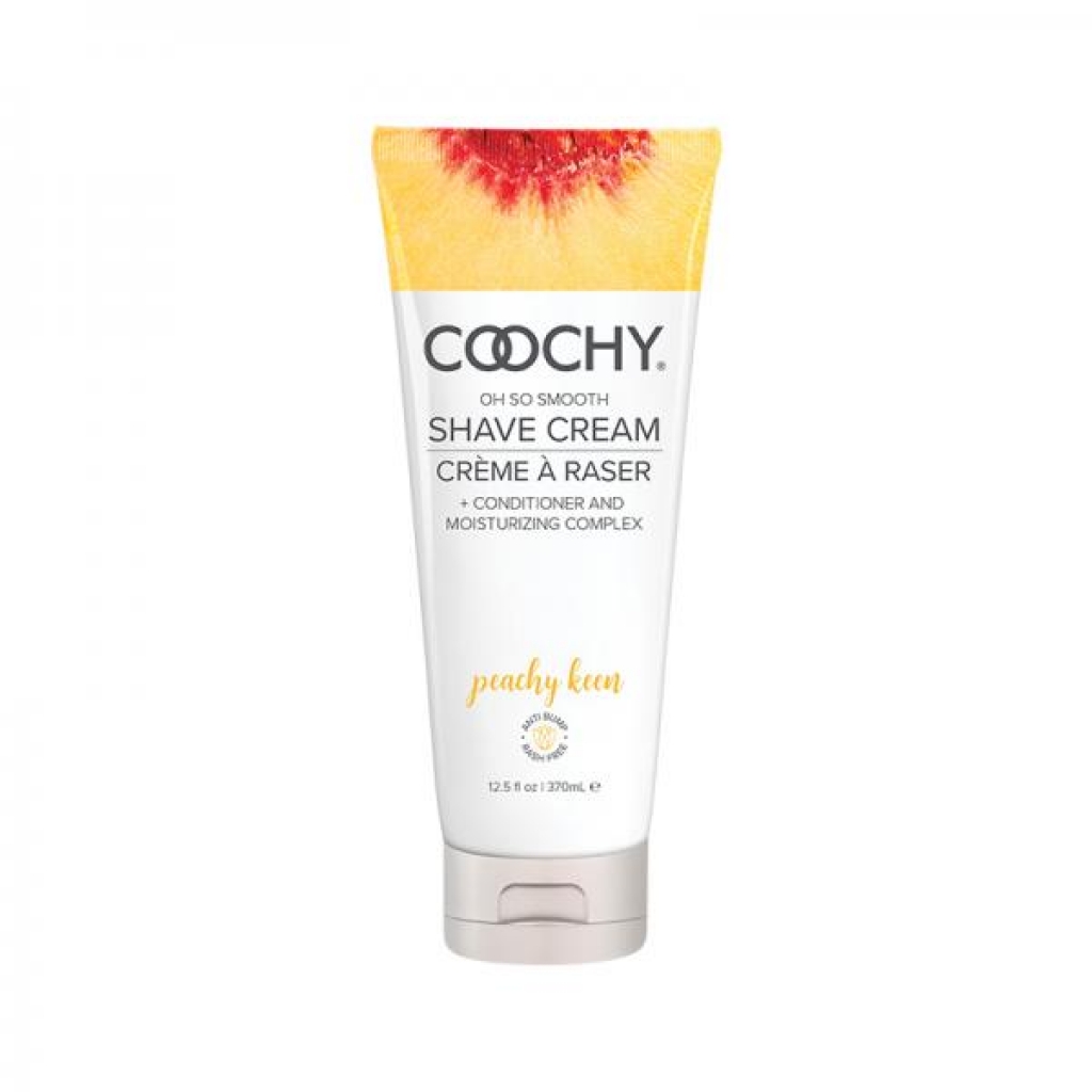 Coochy Shave Cream Peachy Keen 12.5 Fl.oz - Shaving & Intimate Care