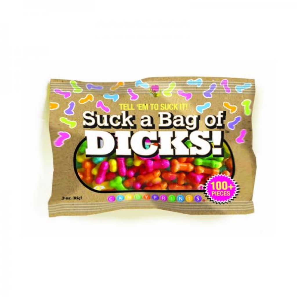 Suck A Bag Of Dicks 3oz - Adult Candy and Erotic Foods