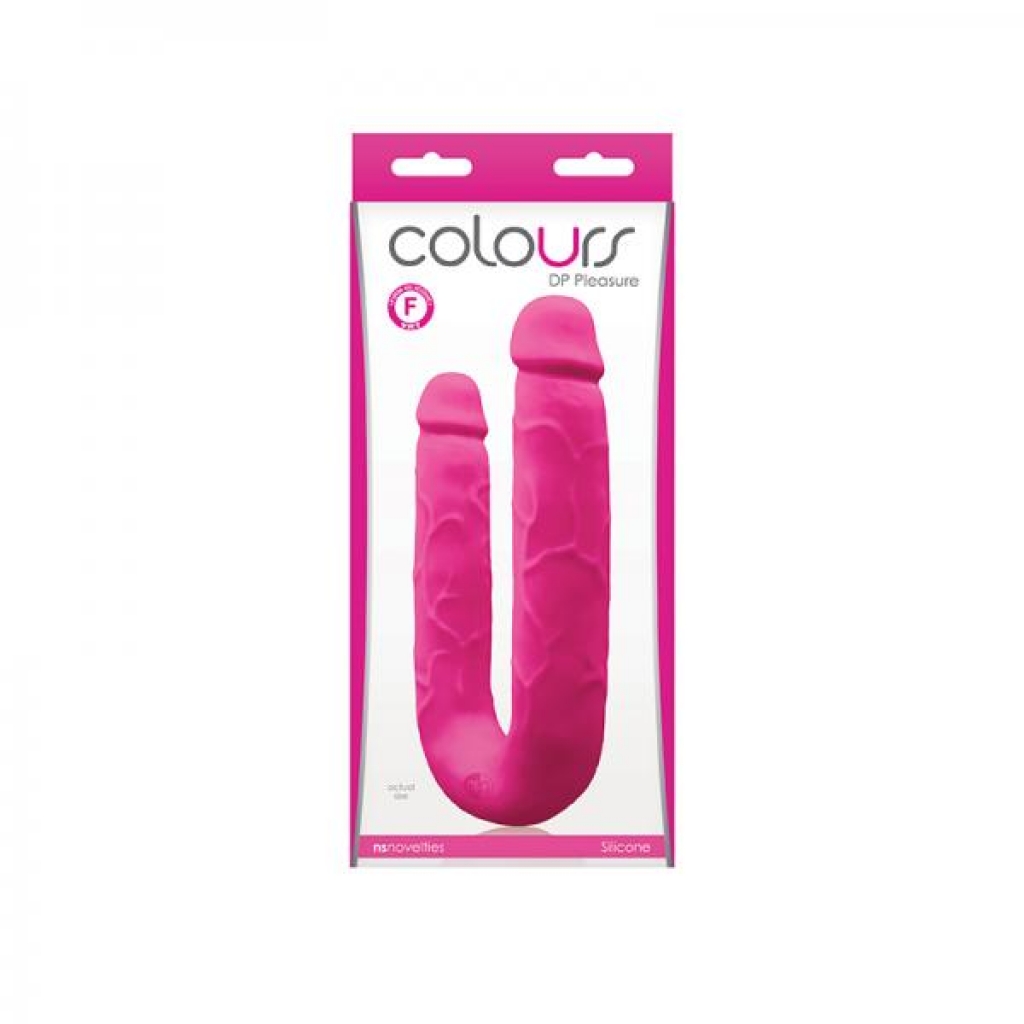 Colours Dp Pleasures Pink - Double Dildos