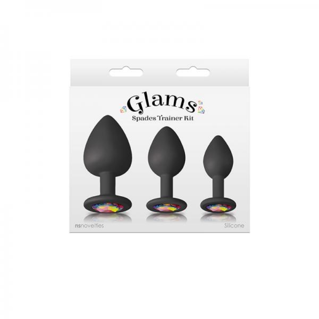 Glams Spades Trainer Kit Black - Anal Trainer Kits