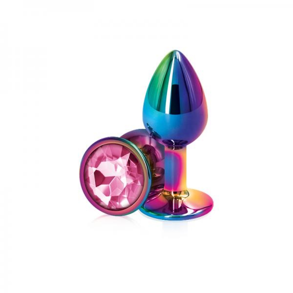 Rear Assets Mulitcolor Small Pink - Anal Plugs