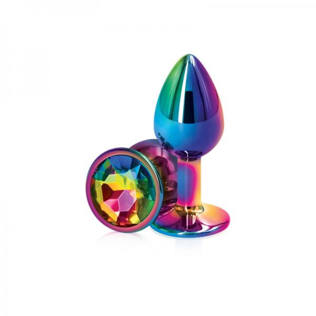 Rear Assets Mulitcolor Small Rainbow - Anal Plugs