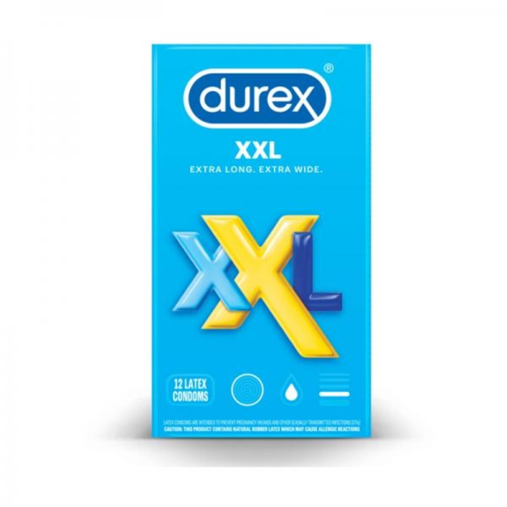 Durex Xxl Lubed 12-pack - Condoms