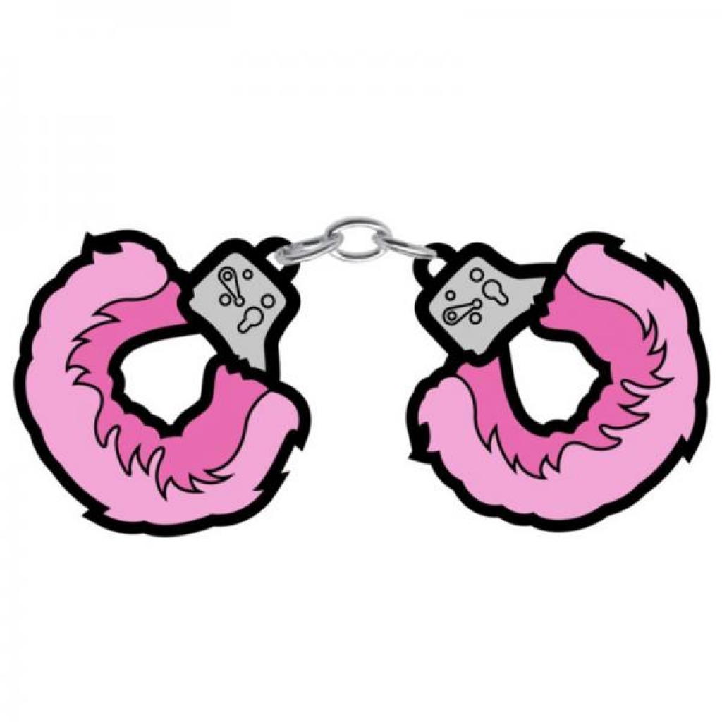 Sex Toy Pin Fuzzy Handcuffs - Jewelry