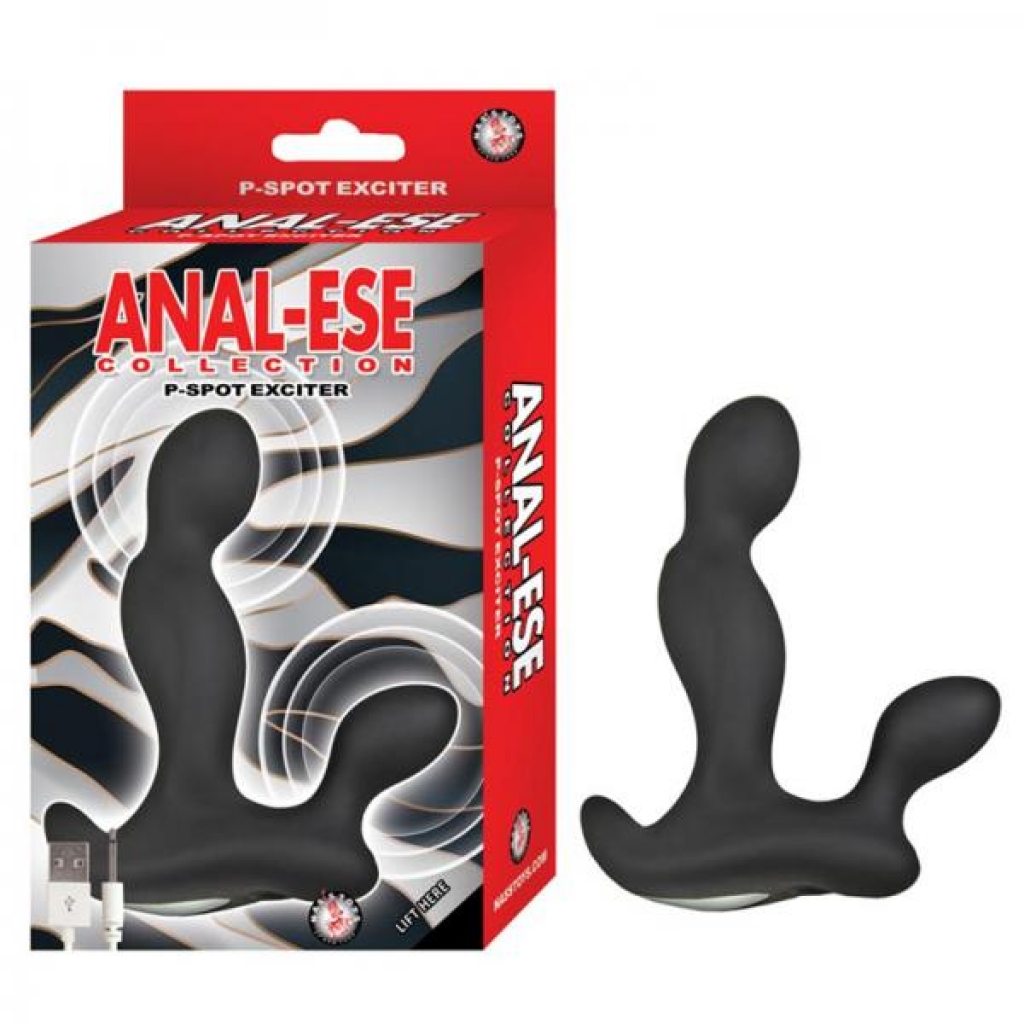 Anal-ese Collection P-spot Exciter - Black - Prostate Massagers