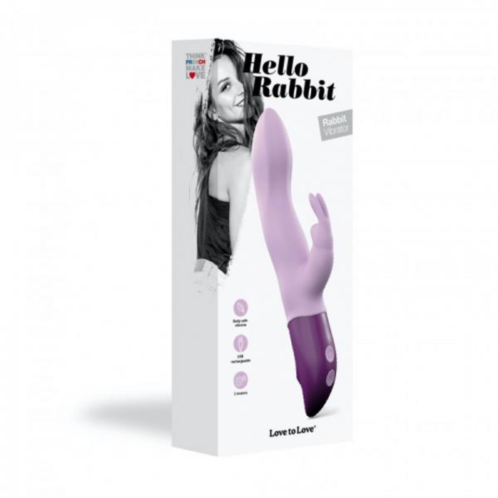 Love To Love Hello Rabbit Purple - Rabbit Vibrators