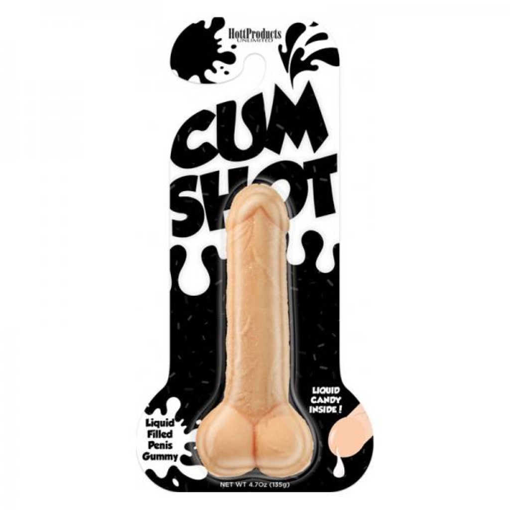 Cum Shots - Liquid-filled Gummy - Pecker - Adult Candy and Erotic Foods